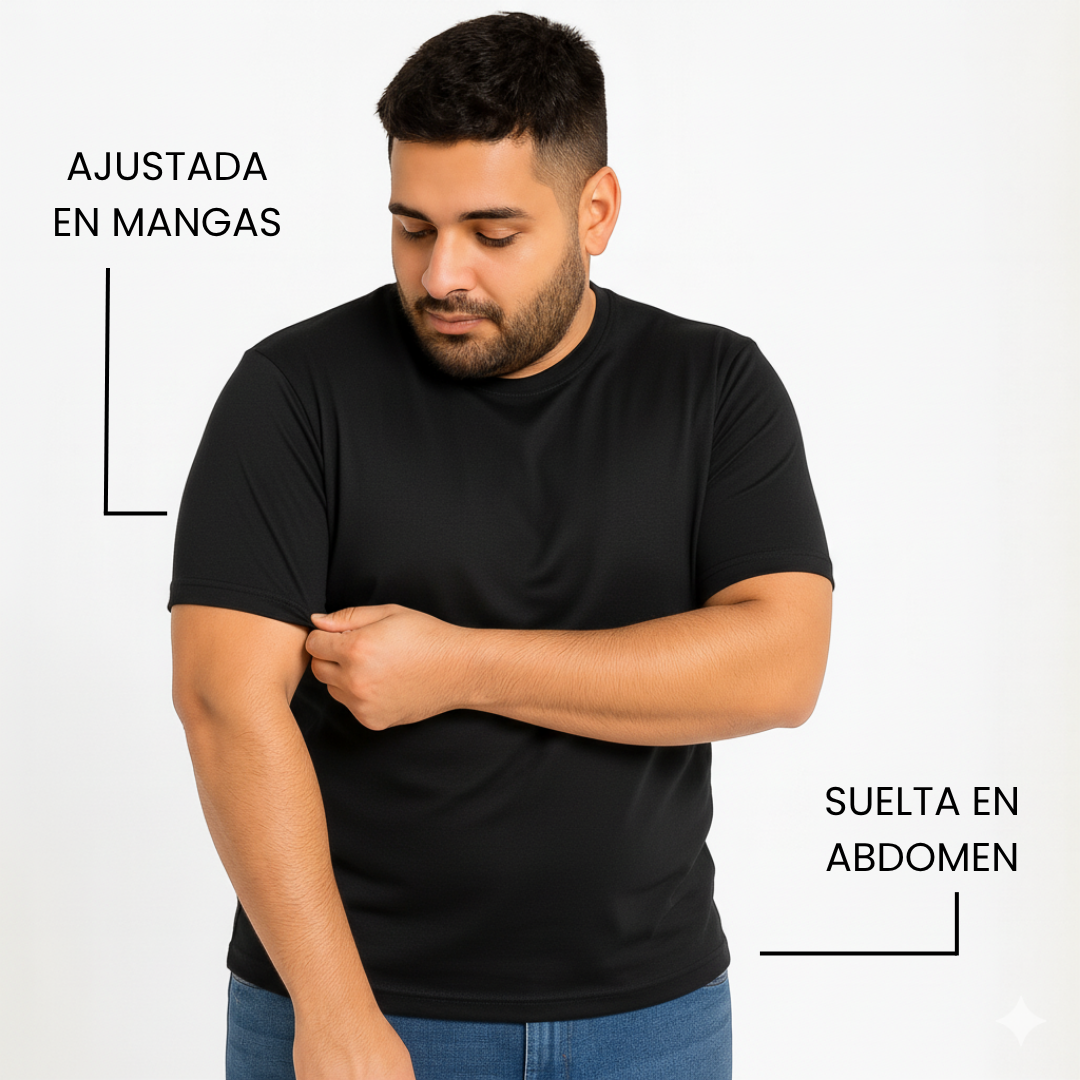 REMERA TVM 100% ALGODON PEINADO - CORTE IDEAL