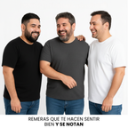 REMERA TVM 100% ALGODON PEINADO - CORTE IDEAL