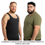 REMERA TVM 100% ALGODON PEINADO - CORTE IDEAL