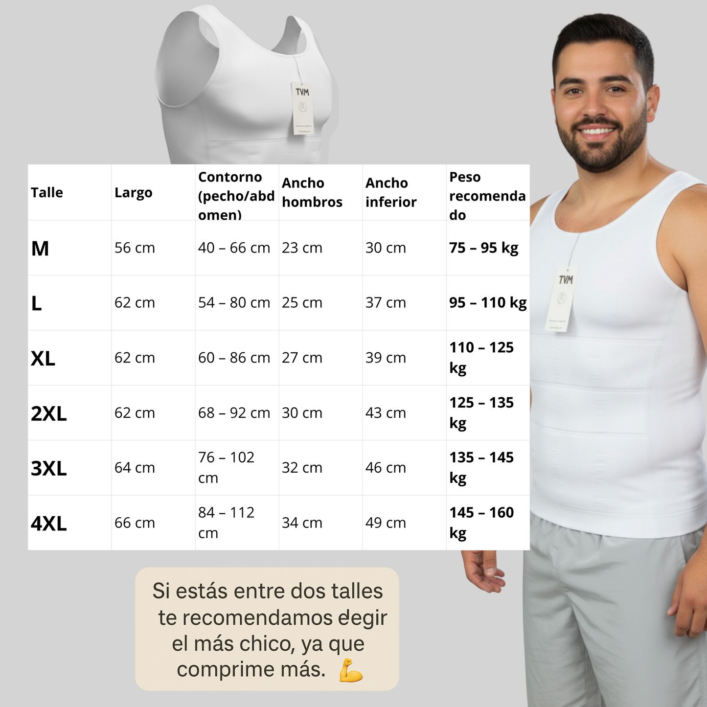 Musculosa Modeladora V1.0 PRO - TVM
